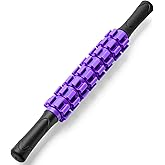ZanLLW Muscle Roller Stick, Muscle Roller, Liposuction Massage Roller for Lymphatic Drainage, Massager Stick for Relief Muscle Soreness, Trigger Points, Help Exercise Runner Legs, Back Recovery