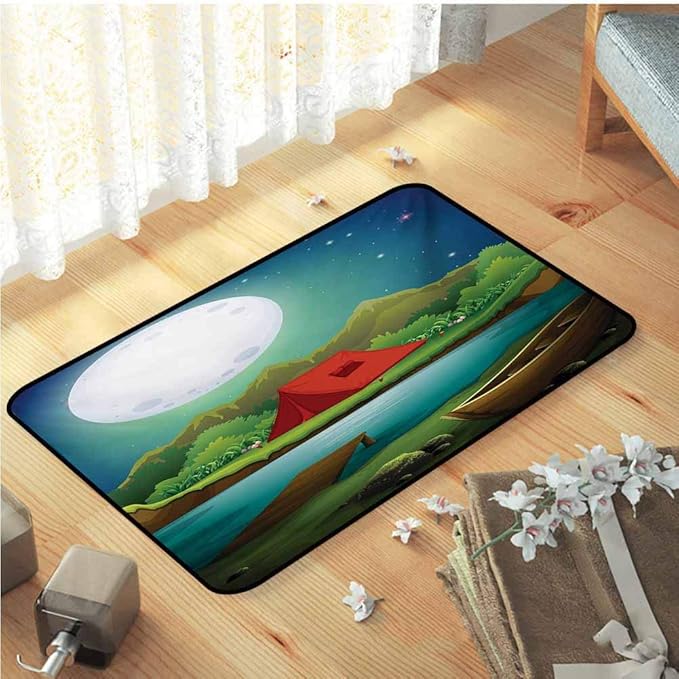 funny camping door mats