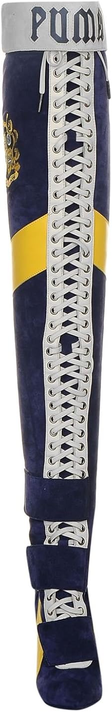 Fenty Puma By Rihanna Womens Over Knee Boots High Lace Up Amazon Co Uk Shoes Bags