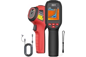 HIKMICRO E01 Thermal Camera with Laser Pointer, SuperScene Smart Scene Recognition, 240 x 240 SuperIR, 96x96 IR Resolution, 2