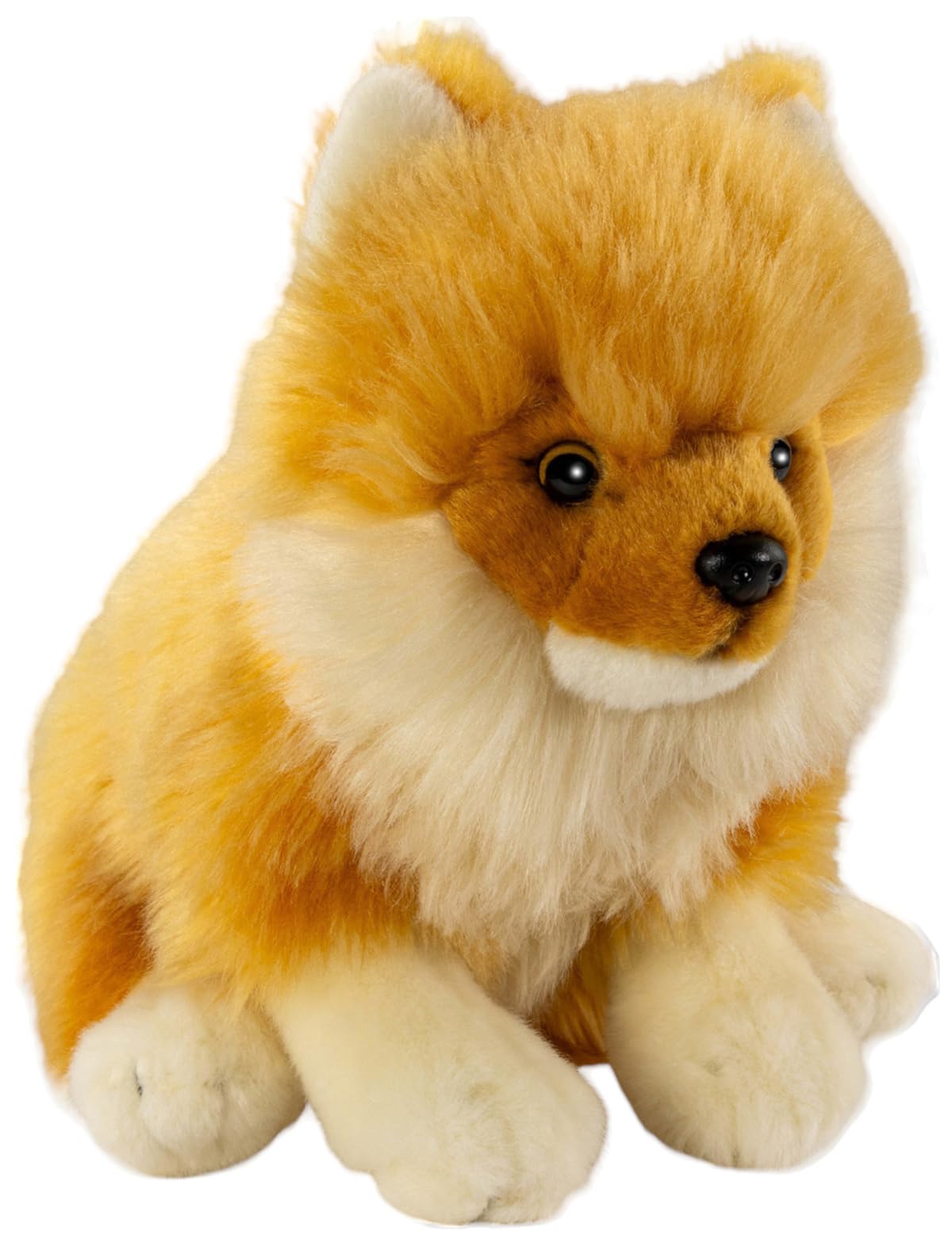 Carl Dick Pomeranian Dog, Dwarf Spitz, 10 inches, 25cm, Plush Toy, Soft Toy 3557