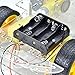 Makerfire 4-wheel Robot Smart Car Chassis Kits Car Model with Speed Encoder for Arduino