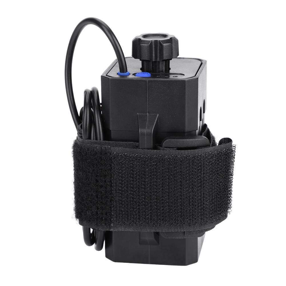 Demeras Battery Holder Waterproof Battery Case Dual USB/DC Interface for Bicycle Light