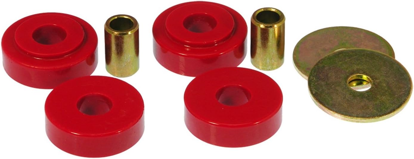 Prothane 7-1605 Red Secondary Transmission Crossmember Kit