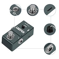VSN 48K Looper Electric Guitar Effect Loop Pedal 10