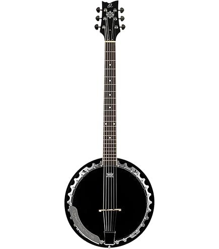 オルテガ6弦バンジョー Raven Seres OBJE 350/6 SBK Amazon.com: Ortega Raven Series Left-Handed 6-String Acoustic