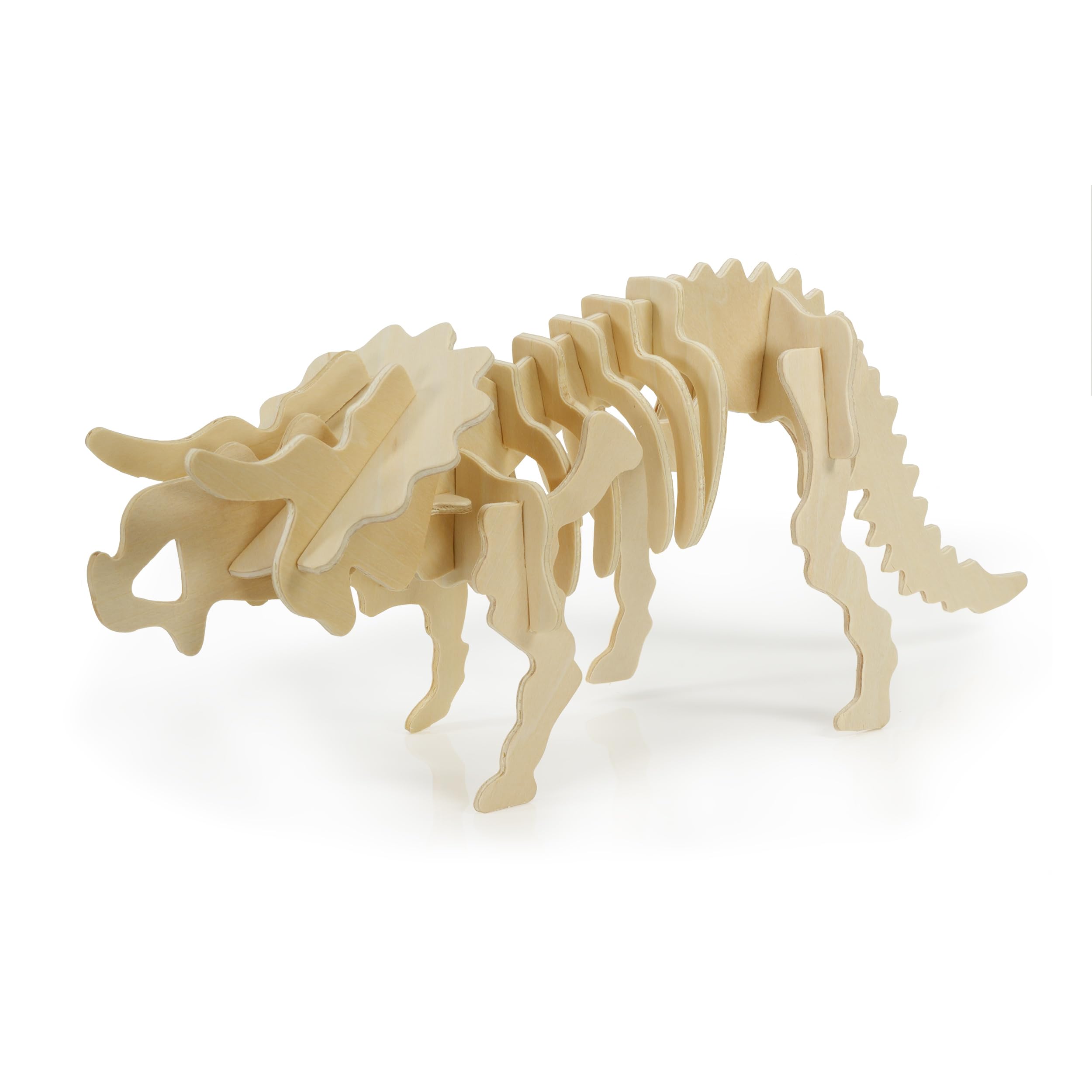 Quay Triceratops Woodcraft Construction Kit FSC