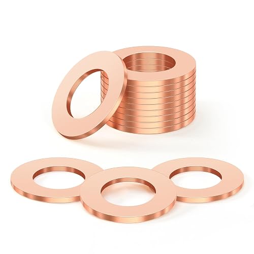 thumbnail image 2 of 50Pcs M16 Oil Drain Plug Gasket - Copper Crush Washers For Honda, Triumph, Kawasaki & Suzuki 2 of 11