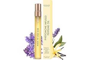 HoogaLife Pheromones Perfumes for Women, Inspired by Joh-nson's Baby Pow-der, Baby Powder Perfume Oil, A Soft, Powdery Scent, Made in USA, Travel Size Perfume Oil 0.34fl.oz- - No.E08
