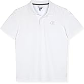 Champion Boys Athletic Short Sleeve Polo Shirt with Moisture Wicking Stretch Fabric