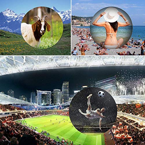 Monocular Telescope Scope with BAK4 Prism, Rotating Eye Mask, Multi-Green Coated Lens for Bird Watching
