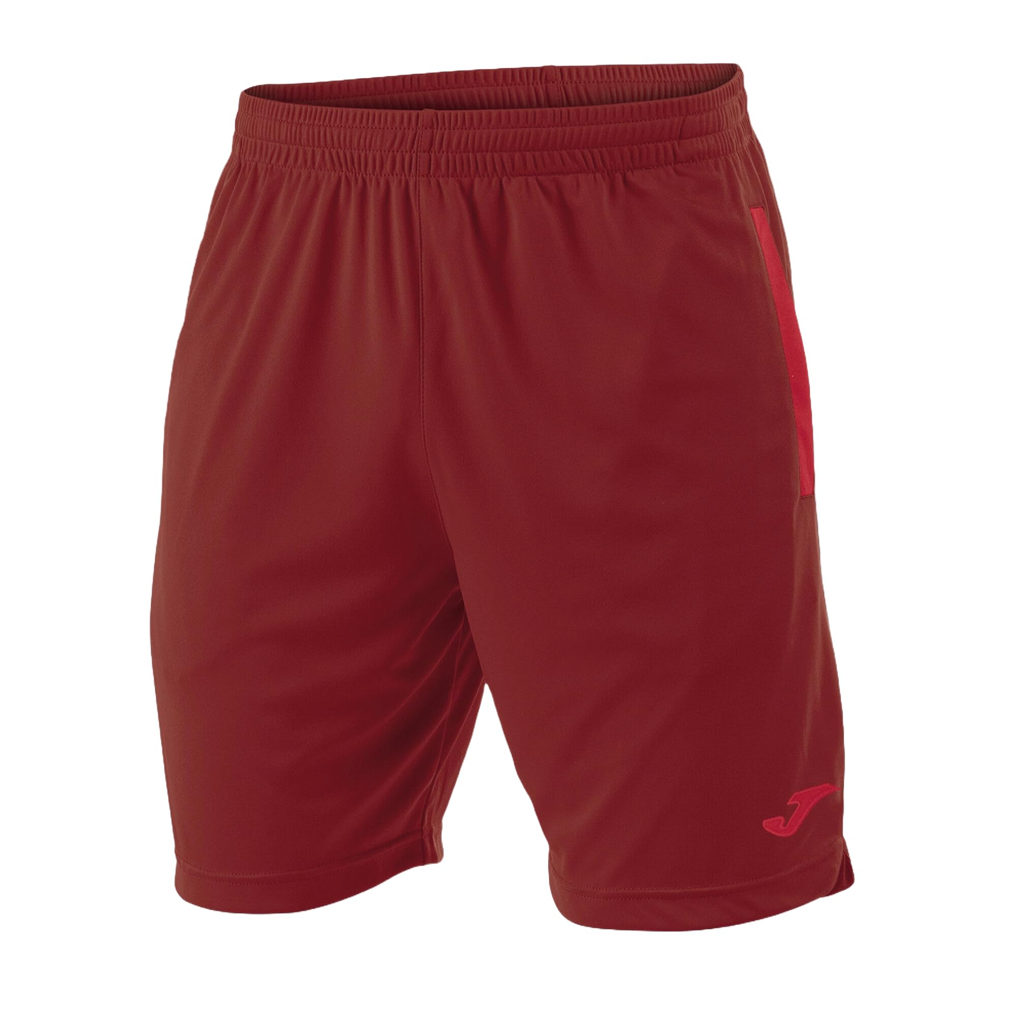 Joma Men´s Bermuda Shorts, 5XS - 2XL with Pockets and Drawstring - Miami Red