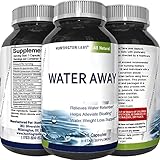 Diuretic Water Pills For Bloating - Water Pills Weight Loss Supplement for Women and Men – Detox and Cleanse Dietary Supplement for Water Retention with Vitamin B6 Potassium & Dandelion Root Extract