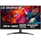 Monitor LG UltraFine™ - Tela UHD 4K 32", HDR10, DCI-P3 90%, Dynamic Action Sync – 32UR500K-B.AWZM