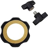 Rotary Blade Sharpener for 45mm Cutter, Dual-Sided Sharpener for Quilting Tools and Sewing Supplies, Enhances Edge Longevity and Precision Cutting, Black