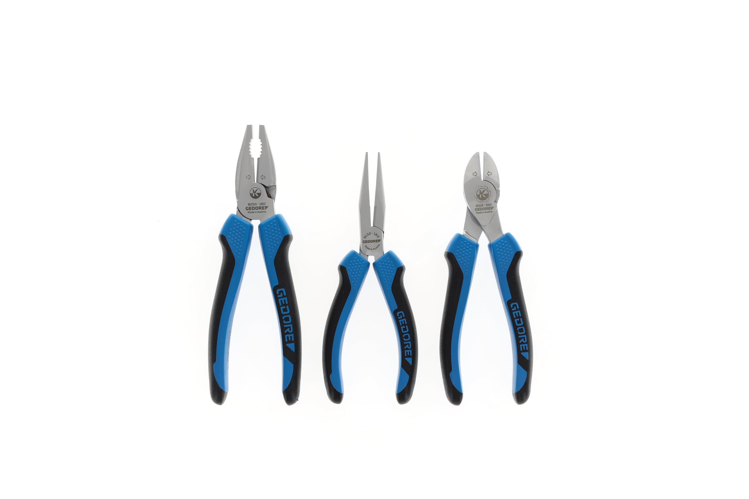 Gedore S 8003 JC Pliers/Wrench Set