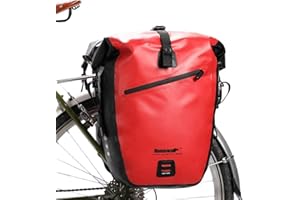 Rhinowalk Bike Bag Waterproof Bike Pannier Bag for Bicycle Cargo Rack Saddle Bag Shoulder Bag Laptop Pannier Rack Bicycle Bag Professional Cycling Accessories