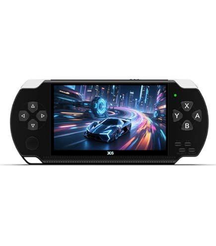 Amazon.com: JXD Colorful Retro Video Game Console 4.3 inch Sreen