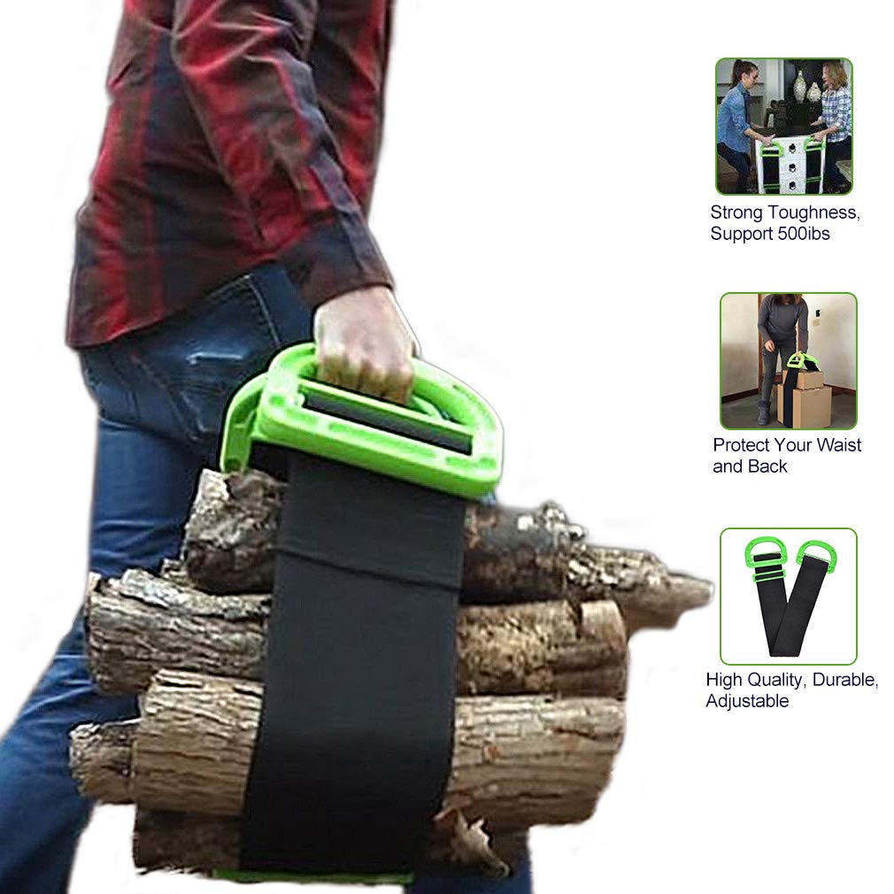 Adjustable Moving Straps Heavy Objects Lifting and Carrying Straps for