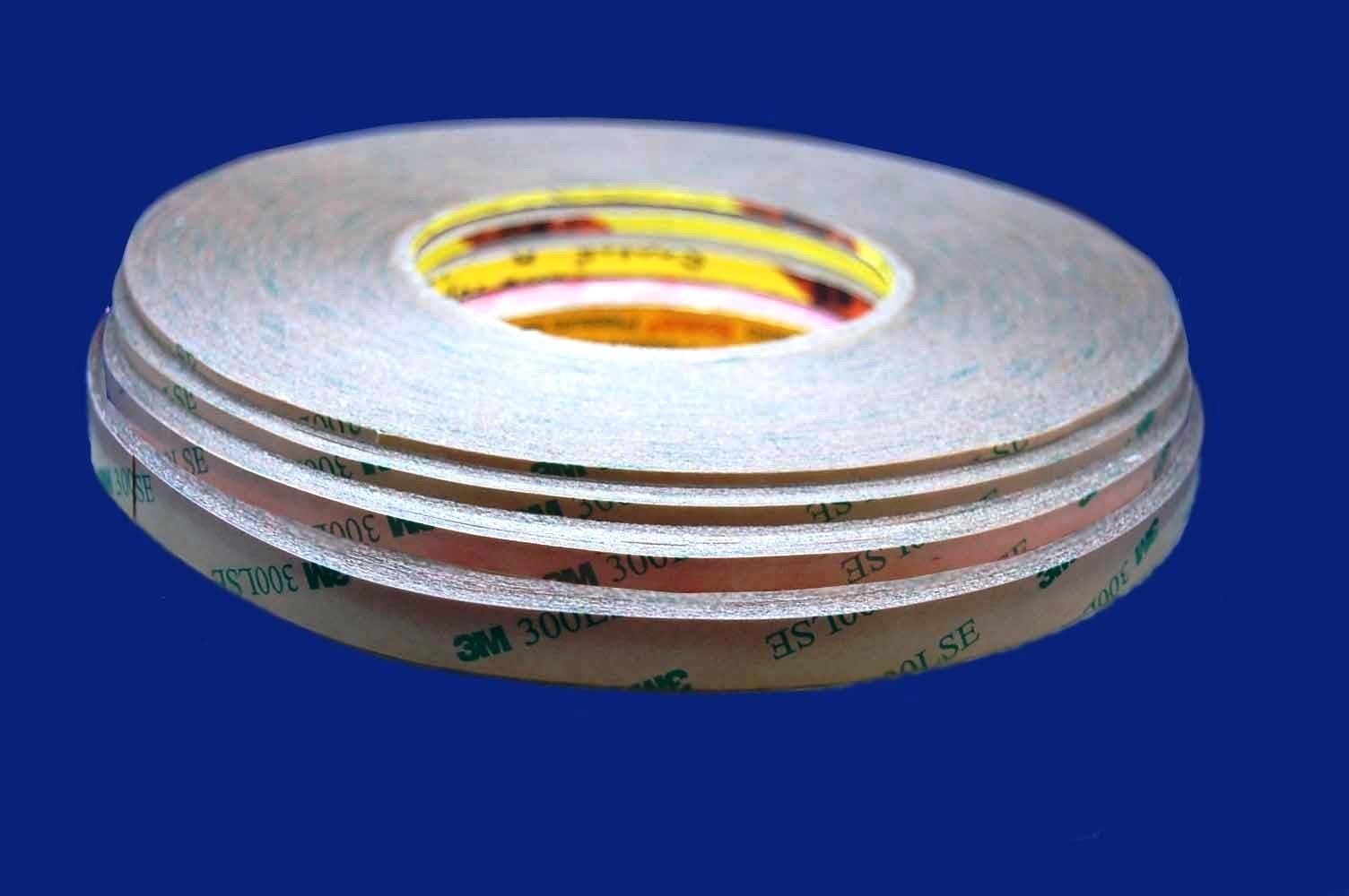 3M 300LSE Extremely Strong Double Sided Transparent Tape for Mobile Phones, Electronics, Craft, 2mm-10mm Variations (2mm)
