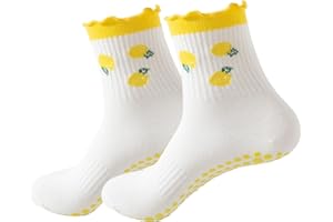 Ao Yee ZGL Women Pilates Non Slip yoga socks, ballet sports cherry fitness hospital rehabilitation slipper Socks