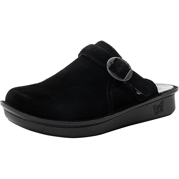 Amazon.com | Birkenstock Kay Super Grip Leather Black