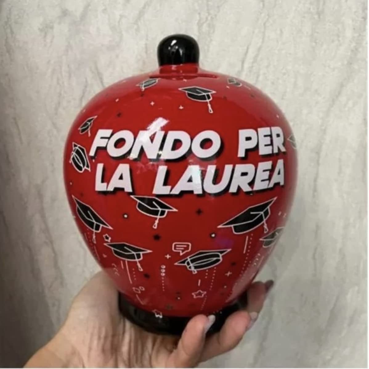 Varzi Dal 1956 Stationery Selection Ceramic Money Box Graduation Fund