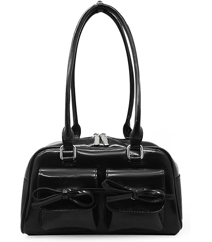 Amazon.com: Retro Y2K Shoulder Tote Bag for Women - Faux Leather
