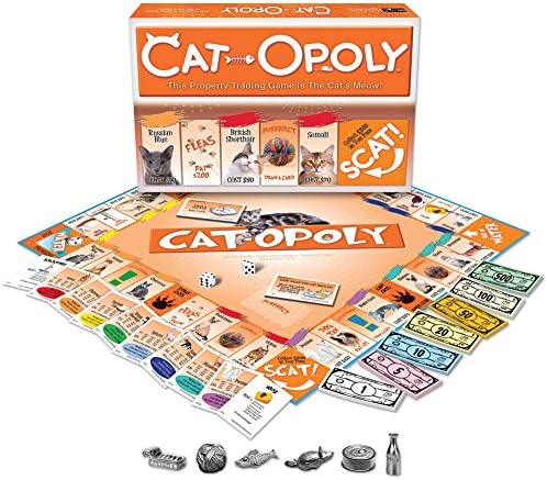 Cat-Opoly Monopoly Board Game by Late for the Sky
