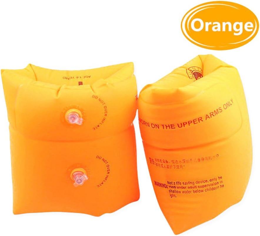 XinGe Floaties, Swim Arm Brand Inflatable Swim Roll up Arm Bands Floats Sleeves Swimming Trainers Floatation Armbands Rings Floats Tube Armlets for Kids and Adult 2 Pieces (not included Pump)