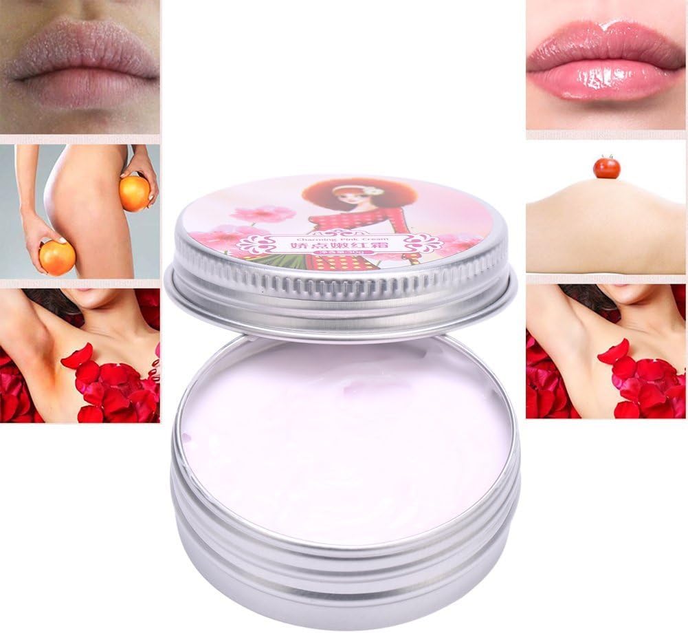 Skin Lightening Cream, 2Pcs Private Parts Whitening Areola Nipple Lips