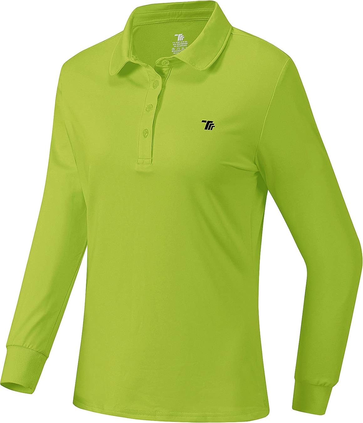 Women's Golf Polo Shirts Long Sleeve Slim Fit Athletic Shirts Cotton Fleece Warm Sports Tops for Tennis Work Business: Clothing