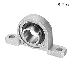 uxcell 6 Pcs KP005 Pillow Block Bearing 25mm Bore