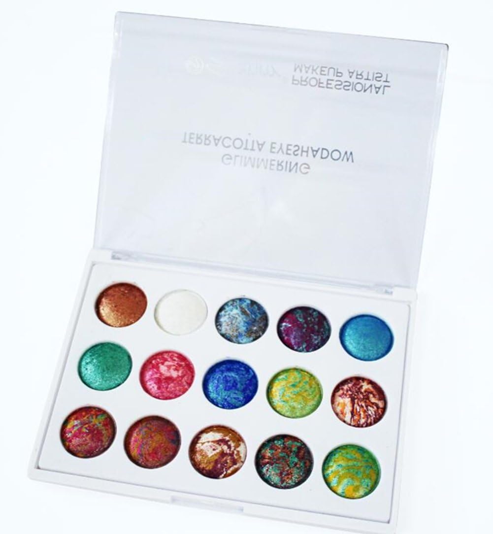 Makeup Eyeshadow Palette Baked 12 Color Blue Pastel Eye Shadow Palette Maquiagem