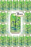 La Croix Lime Naturally Essenced Flavored Sparkling Water, 12 oz Can (Pack of 20, Total of 240 Oz)