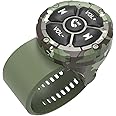NEWNEWLIU Wireless Bluetooth Media Remote Button,Adjustable Direction Waterproof Strap Type Wireless Controller for Car Bike Motorbike,Steering Wheel Control Button for iPhone/Android Device Camo