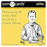 Someecards-Office Mini Wall Calendar (2019) by 