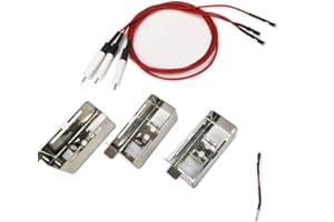BBQ Future 3 Pack Igniter Kit with Collector Box for DCS Gas Grill 27DBQ, 27DBQR, 27DBR, 27DSBQ, and OthersModels, Durable Grill Electrode Replacement