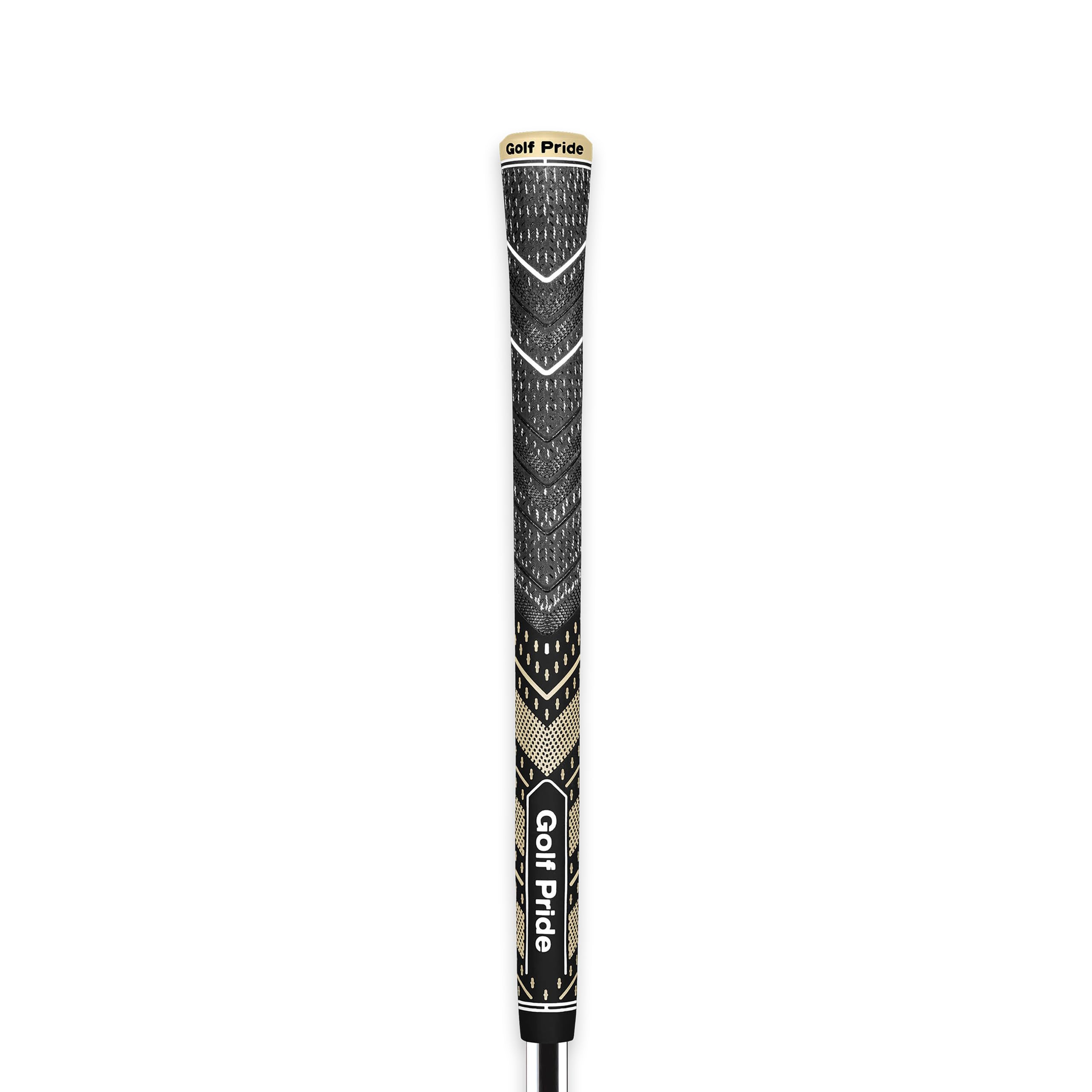 Golf Pride MCC Multi Compound Plus 4 Teams Midsize Golf Grip (Black/Gold)