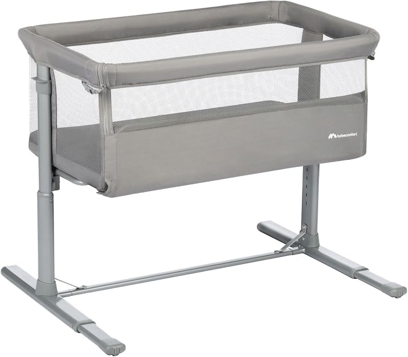 Zina Berceau Bébé & Cododo, 0-9 kg, Mineral Grey