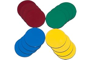 Magnum Magnetics-Corporation ProMAG 1-Inch Diameter Flexible Magnets in Assorted Colors (AFG-20000)