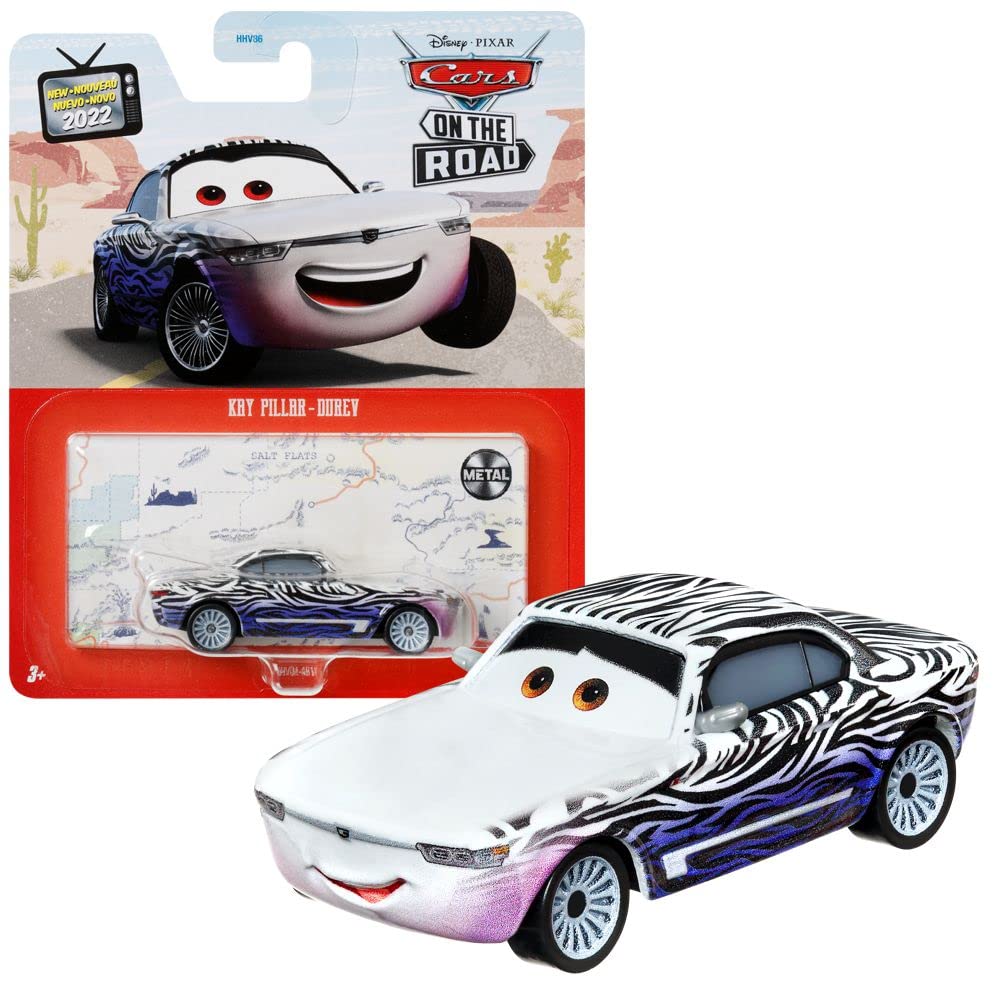 Mattel Cars Racing Style Disney Cars Die Cast 1:55 Car, Type: Kay Pillar-Durey