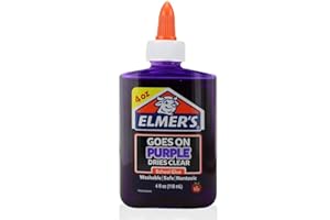 ELMER'S Elmer’s Disappearing Purple Liquid School Glue, 4-Ounces, 1 Count