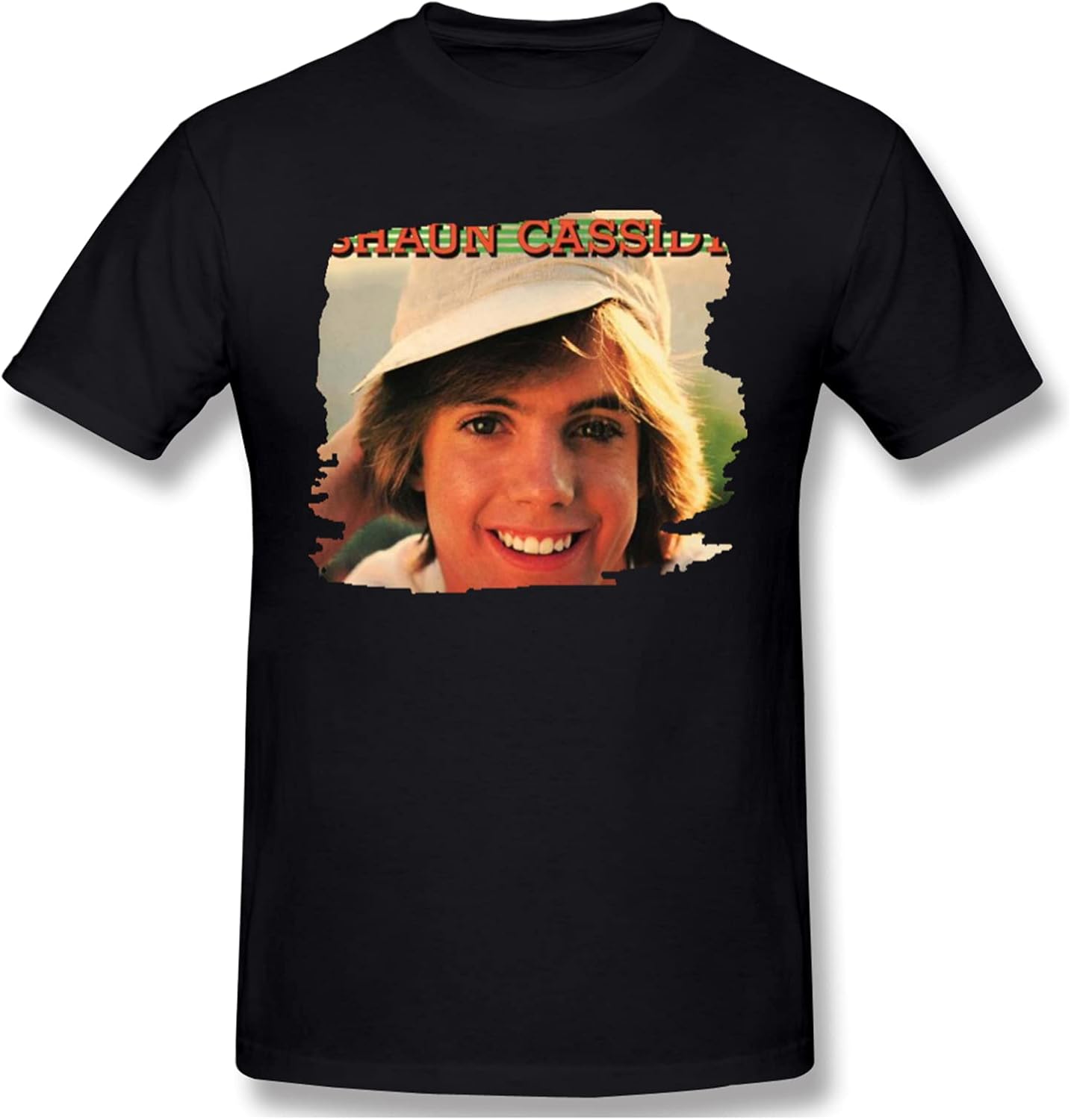 LULALA Shaun Cassidy 3D Printing Women Men's Short Sleeve Tees Soft