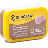 Ohropax Wax Ear Plugs, 12 Plug