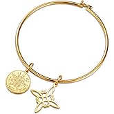 TEAMER Adjustable Tetragrammaton Witch Knot Bracelet Double Amulet Protection Bracelet Solomon Pentagram Jewelry For Women