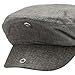 Men's Linen Flat Ivy Gatsby Summer Newsboy Hats (Grey, SM)