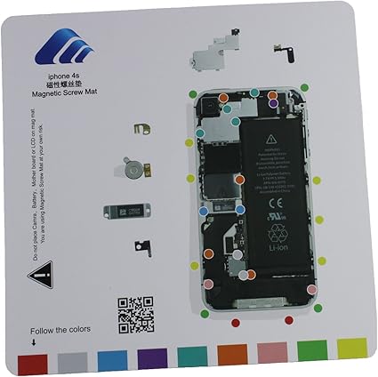 Amazon Co Jp For Iphone に対応ねじ穴分布保管プレート携帯を修理する ネジ位置確認収納ケース分解ネジマップ Iphone 4s ホーム キッチン