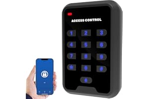 UHPPOTE WiFi Door Access Control Keypad Proximity Card Reader Compatible with Tuya Smart App 2.4GHz