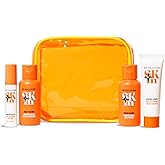 Revolution Skin, Be Bright 4 Step Starter Kit, Skincare Set with Cleanser, Toner, Serum & Moisturizer, Vegan & Cruelty-Free, 4 Mini Products